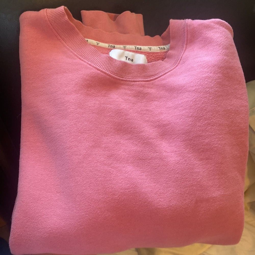 Pale pink crewneck